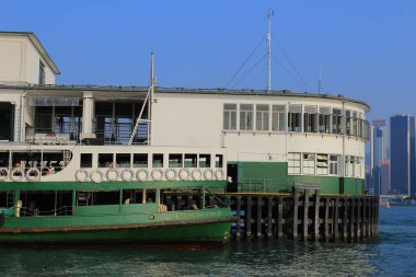 Star Ferry Pier at kowloon side, hk 7 Sept 2013