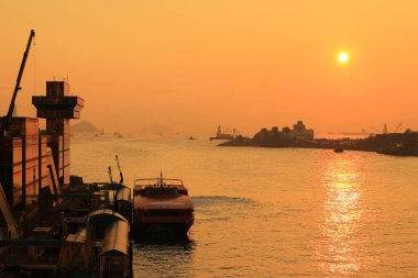 the China ferry terminal , Hong Kong 7 Sept 2013