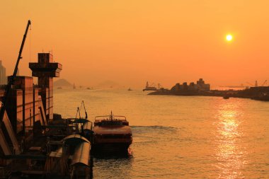 the China ferry terminal , Hong Kong 7 Sept 2013