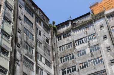 the residential area of Kwun tong, Before reconstruction 7 Sept 2013