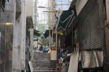 the Upper Lascar Row at central, hong kong 28 Dec 2013