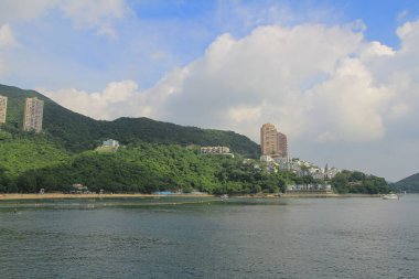 the landscape Deep Water Bay Hong Kong 14 Sept 2013