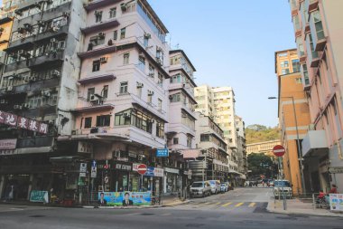 the old style house at sham shui po hong kong 26 Dec 2013