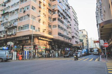 the old style house at sham shui po hong kong 26 Dec 2013