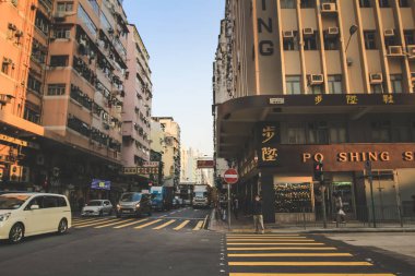 the old style house at sham shui po hong kong 26 Dec 2013