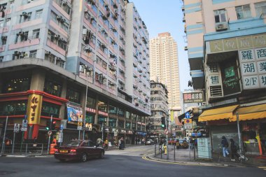 the old style house at sham shui po hong kong 26 Dec 2013