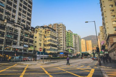 the old style house at sham shui po hong kong 26 Dec 2013
