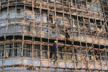 26 Dec 2013 the old style house at sham shui po hong kong