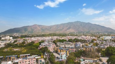 the small Village at Kam Tin, hong kong, Feb 18 2023