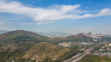 the small Village at Kam Tin, hong kong, Feb 18 2023