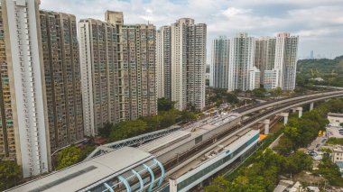 a landscape of the Tin Shui Wai Estate, Feb 18 2023
