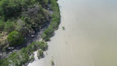 Yuen Long Lau Fau Shan Shoreline, hong kong, Feb 18 2023