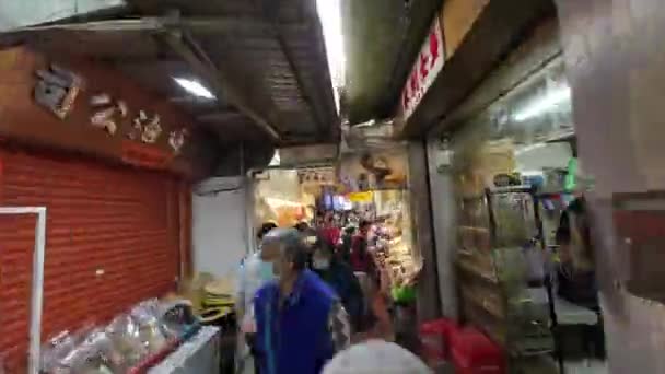 Lau Fau Shan Seafood Fishing Village Feb 2023 — Vídeo de Stock