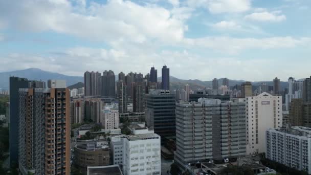 Mieszana Strefa Handlowo Mieszkalna Long Ping Hong Kong Lutego 2023 — Wideo stockowe