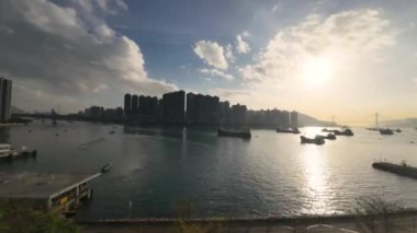 the landscape of Rambler Channel, hong kong, Feb 18 2023