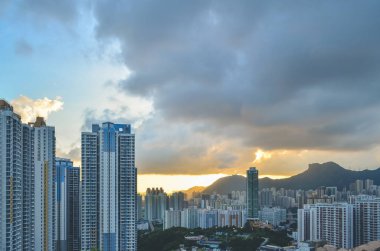 Cha Liu Au Ping Shan view of kowloon 3 July 2013