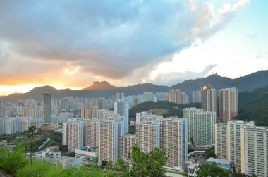 Cha Liu Au Ping Shan view of kowloon 3 July 2013