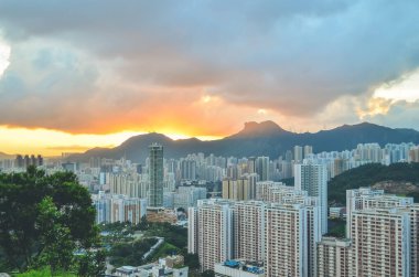 Cha Liu Au Ping Shan view of kowloon 3 July 2013
