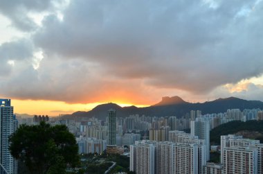 Cha Liu Au Ping Shan view of kowloon 3 July 2013