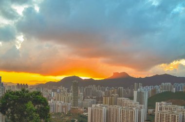 Cha Liu Au Ping Shan view of kowloon 3 July 2013