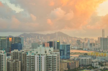 Cha Liu Au Ping Shan view of kowloon 3 July 2013