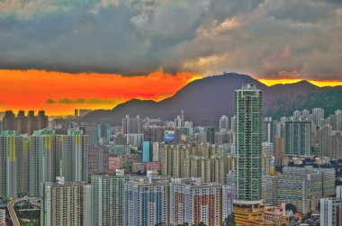 Cha Liu Au Ping Shan view of kowloon 3 July 2013