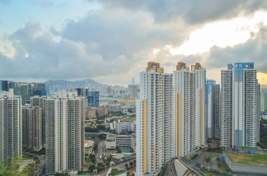 Cha Liu Au Ping Shan view of kowloon 3 July 2013