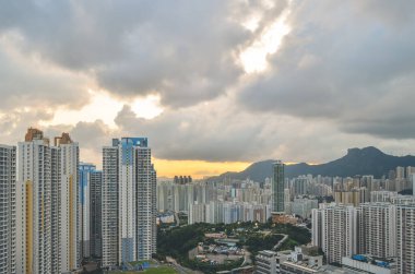 3 July 2013 the cityscape of residential Area at Choi Wan estate, hk