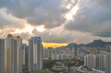 3 July 2013 the cityscape of residential Area at Choi Wan estate, hk