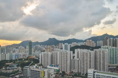 3 July 2013 the cityscape of residential Area at Choi Wan estate, hk