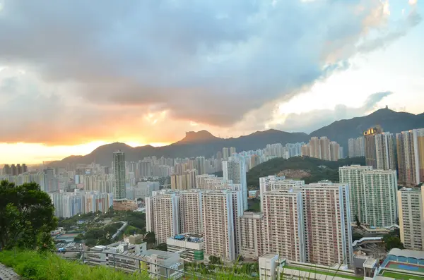 Cha Liu Au Ping Shan view of kowloon 3 July 2013