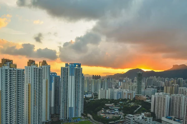 3 July 2013 the cityscape of residential Area at kowloon
