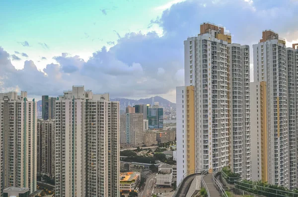 Cha Liu Au Ping Shan view of kowloon 3 July 2013