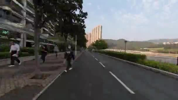 Feb 2023 View Bike Hong Kong Bike Tail — 图库视频影像