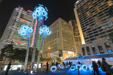 23 Dec 2013 the city hall at hong kong, Night view