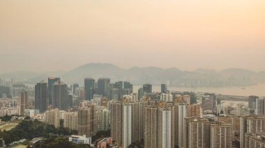 the landscape of Kwun Tong, hong kong, Feb 24 2023