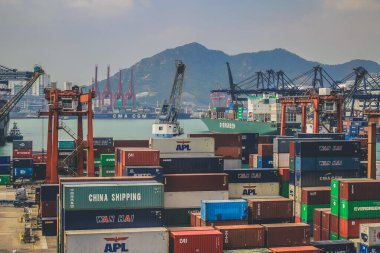 the Hong Kong Kwai Chung Container Terminal 29 Oct 2013