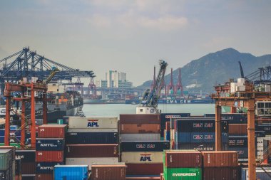 the Hong Kong Kwai Chung Container Terminal 29 Oct 2013