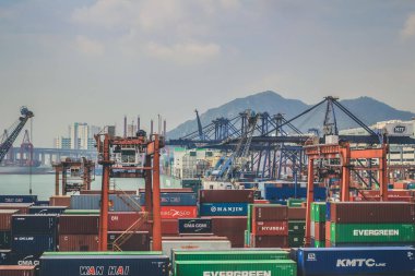 the Hong Kong Kwai Chung Container Terminal 29 Oct 2013