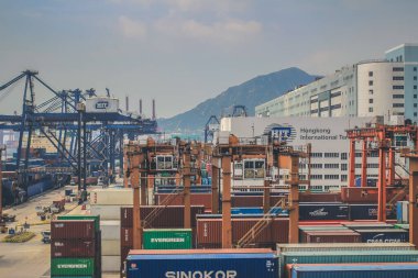 the Hong Kong Kwai Chung Container Terminal 29 Oct 2013