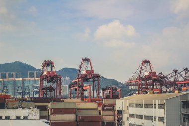 the Hong Kong Kwai Chung Container Terminal 29 Oct 2013