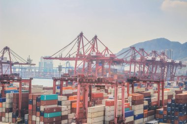 the Kwai Tsing Container Terminals hong kong 29 Oct 2013