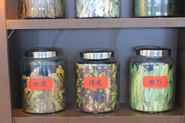 the lot of chinese medicine in the bowl 29 Oct 2013