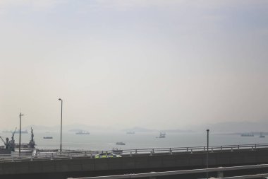 a Tsing Ma Bridge in Hong Kong 29 Oct 2013