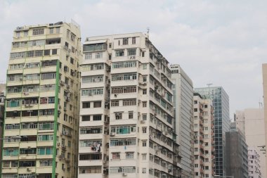 21 Dec 2013 the Tong lau old house at hong kong