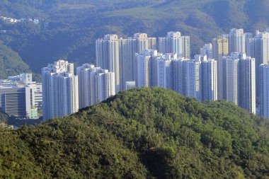 1 Dec 2013 the cityscape of TKO Town, Hong Kong