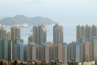 1 Dec 2013 the cityscape of TKO Town, Hong Kong