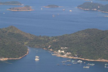 1 Dec 2013 the landscape of Inner Port Shelter, hong kong