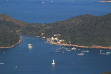 1 Dec 2013 the landscape of Inner Port Shelter, hong kong
