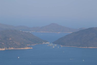 1 Dec 2013 the landscape of Inner Port Shelter, hong kong